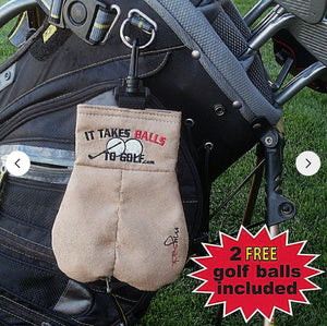 GOLF BALL STORAGE SACK