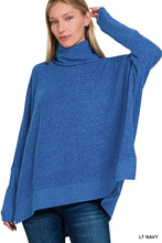 Load image into Gallery viewer, MELANGE COWL NECK SWEATER
