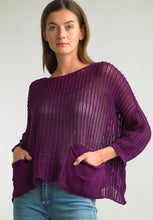 Load image into Gallery viewer, COTTON KNIT SWEATER
