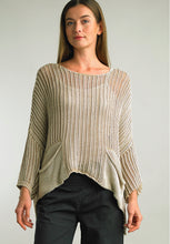 Load image into Gallery viewer, COTTON KNIT SWEATER
