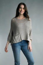 Load image into Gallery viewer, COTTON KNIT SWEATER
