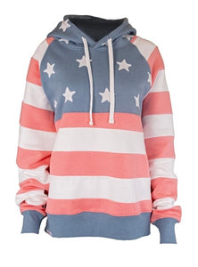 USA PATCHWORK HOODIE